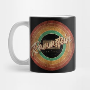 Rammstein Vintage Circle Art Mug